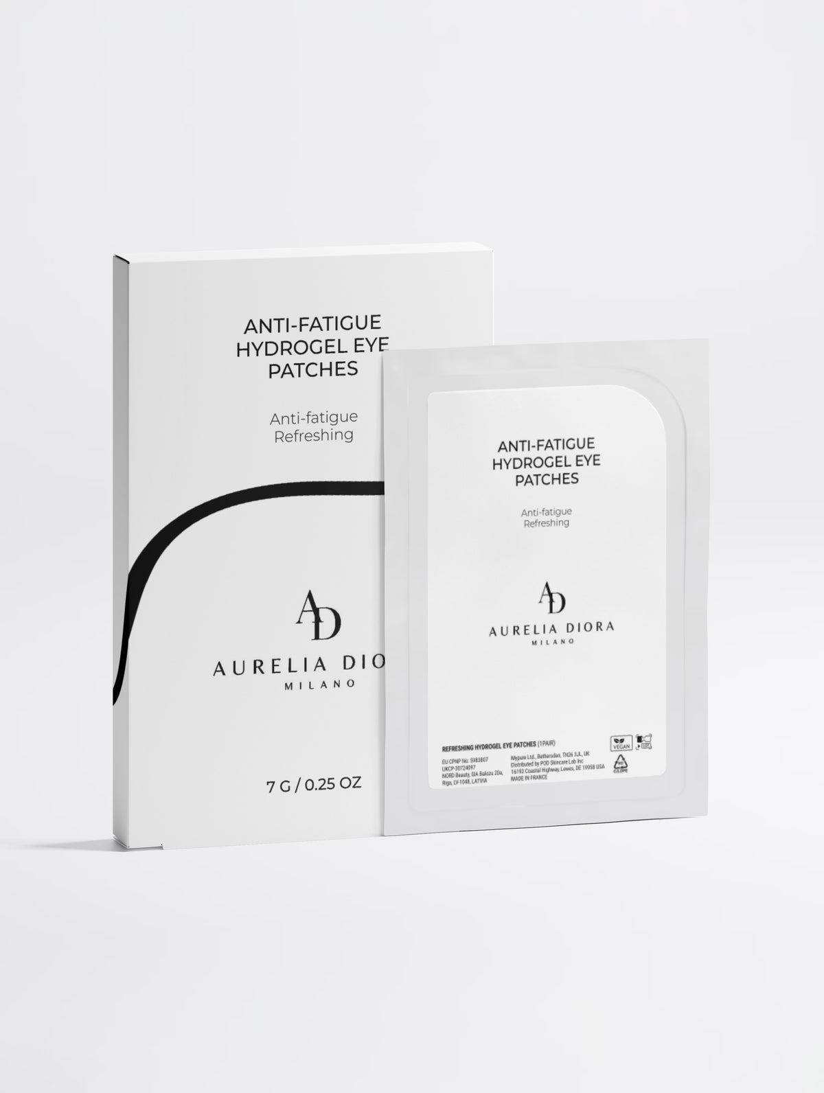 Anti-Fatigue Hydrogel Eye Patches